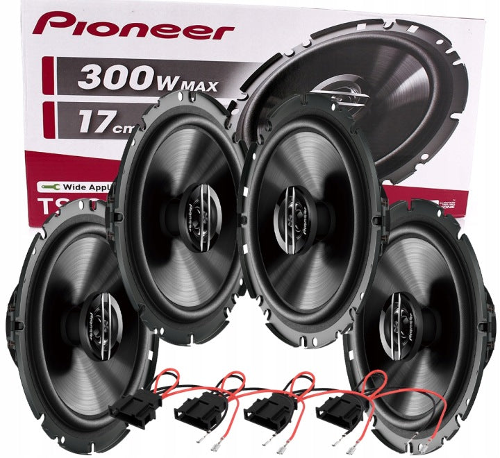 Pioneer PIONEER GŁOŚNIKI DWUDROŻNE VW PASSAT B5 PRZÓD TYŁ