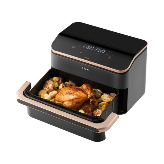 Cosori Frytkownica beztłuszczowa Cosori TwinFry Dual Air Fryer 2800W 10l czarna