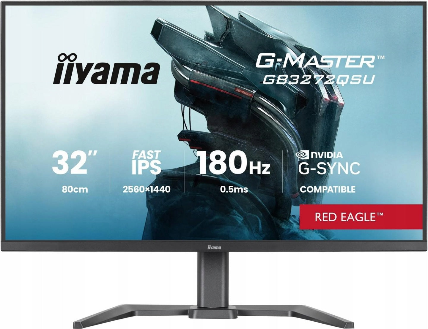 iiyama Monitor iiyama G-Master GB3272QSU-B1 Red Eagle - 180Hz QHD Fast IPS 31.5(23/Monitor iiyama G-Master GB3272QSU-B1 Red Eagle - 180Hz QHD Fast IPS 31.5)