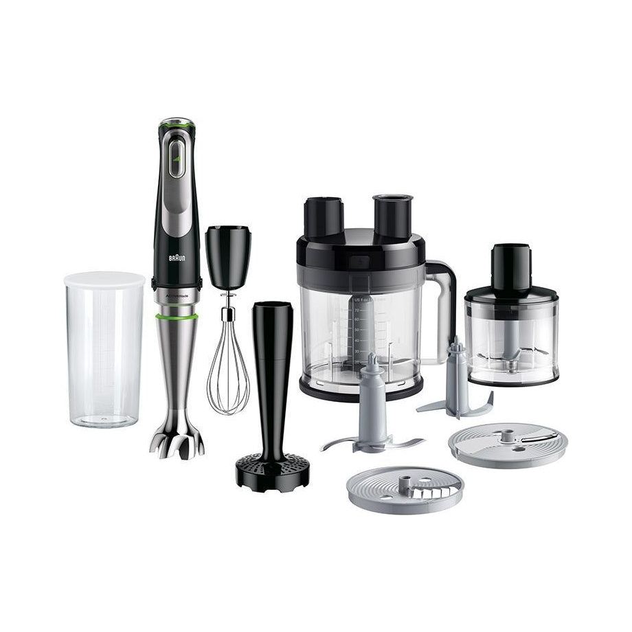 Blender ręczny Braun MultiQuick 9 MQ9187XLI 1200 W czarny(Blender ręczny Braun MultiQuick 9 MQ9187XLI 1200 W czarny)