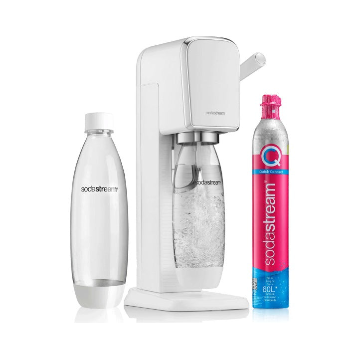 SodaStream Saturator do wody SodaStream Art biały + butelka Fuse 1l + gaz(1 000 ml'/Saturator do wody SodaStream Art biały + butelka Fuse 1l + gaz')